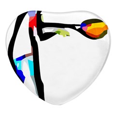 Abstract Art Sport Women Tennis  Shirt Abstract Art Sport Women Tennis  Shirt (3)13 Heart Glass Fridge Magnet (4 Pack) by EnriqueJohnson