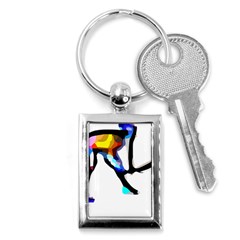 Abstract Art Sport Women Tennis  Shirt Abstract Art Sport Women Tennis  Shirt (4)14 Key Chain (rectangle) by EnriqueJohnson