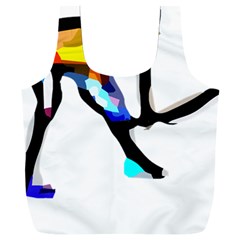 Abstract Art Sport Women Tennis  Shirt Abstract Art Sport Women Tennis  Shirt (4)14 Full Print Recycle Bag (xxl) by EnriqueJohnson