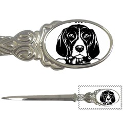 German Shorthaired Pointer Dog T- Shirt German Shorthaired Pointer Santa Christmas Tree Lights Xmas Letter Opener by ZUXUMI