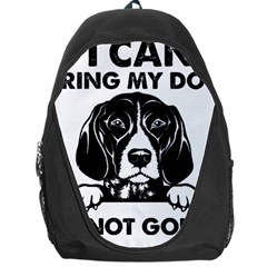 German Shorthaired Pointer Dog T- Shirt German Shorthaired Pointer Santa Christmas Tree Lights Xmas Backpack Bag by ZUXUMI