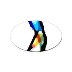 Abstract Art Sport Women Tennis  Shirt Abstract Art Sport Women Tennis  Shirt15 Sticker Oval (10 Pack) by EnriqueJohnson