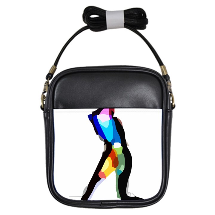 Abstract Art Sport Women Tennis  Shirt Abstract Art Sport Women Tennis  Shirt15 Girls Sling Bag