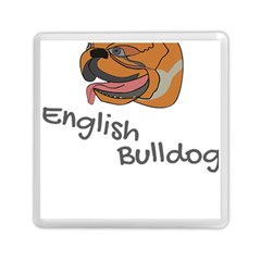 Bulldog T- Shirt Dog Face T- Shirt Memory Card Reader (square) by JamesGoode