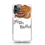 Bulldog T- Shirt Dog Face T- Shirt iPhone 11 Pro 5.8 Inch TPU UV Print Case Front