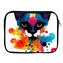 Abstract Cat  Shirt Abstract Cat  16 Apple Ipad 2/3/4 Zipper Cases by EnriqueJohnson