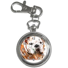 Bulldog T- Shirt English Bulldog Animal Wildlife Forest Nature Discovery Fauna T- Shirt Key Chain Watches by JamesGoode