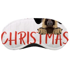 German Wirehaired Pointer T- Shirt German Wirehaired Pointer Merry Christmas T- Shirt (3) Sleep Mask by ZUXUMI