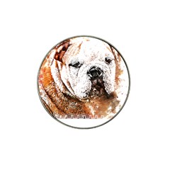 Bulldog T- Shirt English Bulldog Animal Wildlife Forest Nature Discovery Fauna T- Shirt Hat Clip Ball Marker (10 Pack) by JamesGoode