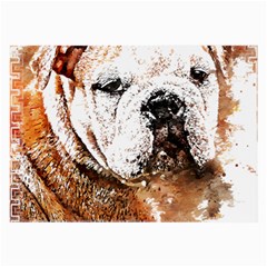 Bulldog T- Shirt English Bulldog Animal Wildlife Forest Nature Discovery Fauna T- Shirt Large Glasses Cloth by JamesGoode