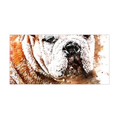 Bulldog T- Shirt English Bulldog Animal Wildlife Forest Nature Discovery Fauna T- Shirt Yoga Headband by JamesGoode