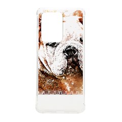 Bulldog T- Shirt English Bulldog Animal Wildlife Forest Nature Discovery Fauna T- Shirt Samsung Galaxy S20 Ultra 6 9 Inch Tpu Uv Case by JamesGoode