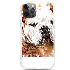 Bulldog T- Shirt English Bulldog Animal Wildlife Forest Nature Discovery Fauna T- Shirt Iphone 12 Pro Max Tpu Uv Print Case by JamesGoode