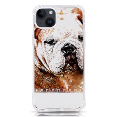 Bulldog T- Shirt English Bulldog Animal Wildlife Forest Nature Discovery Fauna T- Shirt Iphone 14 Plus Tpu Uv Print Case by JamesGoode