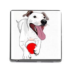 Bulldog T- Shirt Running Bulldog T- Shirt Memory Card Reader (square 5 Slot) by JamesGoode