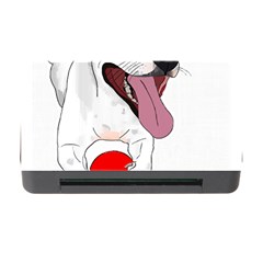 Bulldog T- Shirt Running Bulldog T- Shirt Memory Card Reader With Cf by JamesGoode