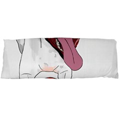 Bulldog T- Shirt Running Bulldog T- Shirt Body Pillow Case (dakimakura) by JamesGoode