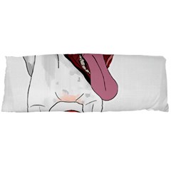 Bulldog T- Shirt Running Bulldog T- Shirt Body Pillow Case Dakimakura (two Sides) by JamesGoode