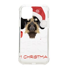 German Wirehaired Pointer T- Shirt German Wirehaired Pointer Merry Christmas T- Shirt Iphone 11 Pro 5 8 Inch Tpu Uv Print Case by ZUXUMI