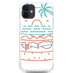 Burger T- Shirt Beach Burger T- Shirt Iphone 12/12 Pro Tpu Uv Print Case by JamesGoode