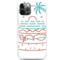 Burger T- Shirt Beach Burger T- Shirt Iphone 12 Pro Max Tpu Uv Print Case by JamesGoode