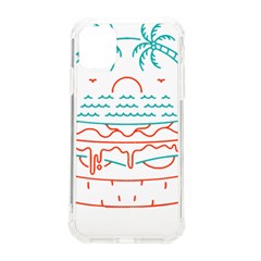 Burger T- Shirt Beach Burger T- Shirt Iphone 11 Tpu Uv Print Case by JamesGoode