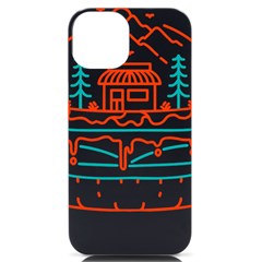 Burger T- Shirt Burger Shop In Nature T- Shirt Iphone 14 Black Uv Print Case by JamesGoode