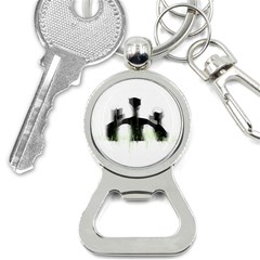 Ghost Hunting T- Shirt Ghost Hunting - Weekend Forecast Ghost Hunting With A Chance Of Cold Spots T- Bottle Opener Key Chain by ZUXUMI