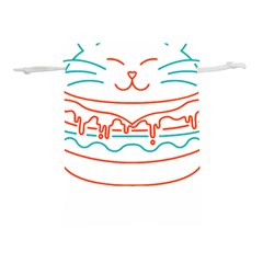 Burger T- Shirt Cat Burger T- Shirt Lightweight Drawstring Pouch (s)