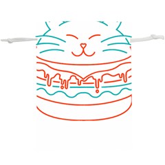 Burger T- Shirt Cat Burger T- Shirt Lightweight Drawstring Pouch (xl)