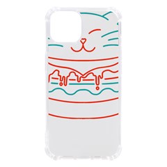 Burger T- Shirt Cat Burger T- Shirt Iphone 13 Tpu Uv Print Case