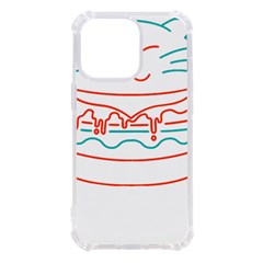 Burger T- Shirt Cat Burger T- Shirt Iphone 13 Pro Tpu Uv Print Case