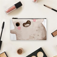 Ghost T- Shirt Watercolor Cute Ghost T- Shirt Cosmetic Bag (small) by ZUXUMI