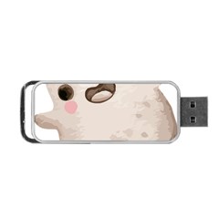 Ghost T- Shirt Watercolor Cute Ghost T- Shirt Portable Usb Flash (two Sides) by ZUXUMI