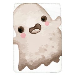 Ghost T- Shirt Watercolor Cute Ghost T- Shirt Removable Flap Cover (l) by ZUXUMI