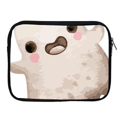 Ghost T- Shirt Watercolor Cute Ghost T- Shirt Apple Ipad 2/3/4 Zipper Cases by ZUXUMI