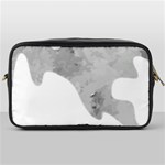 Ghost T- Shirt White Mottled Ghost T- Shirt Toiletries Bag (One Side) Front