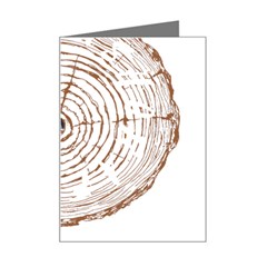 Bushcraft T- Shirt Bushcraft Wilderness Living T- Shirt Mini Greeting Card by JamesGoode