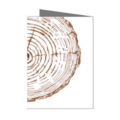 Bushcraft T- Shirt Bushcraft Wilderness Living T- Shirt Mini Greeting Cards (pkg Of 8)