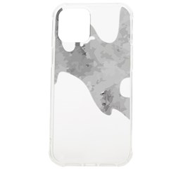 Ghost T- Shirt White Mottled Ghost T- Shirt Iphone 12 Pro Max Tpu Uv Print Case by ZUXUMI