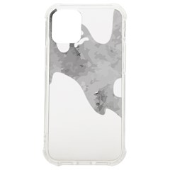 Ghost T- Shirt White Mottled Ghost T- Shirt Iphone 12 Mini Tpu Uv Print Case	 by ZUXUMI