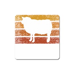 Bushcraft T- Shirt Bushcraft Wilderness Living T- Shirt Square Magnet by JamesGoode