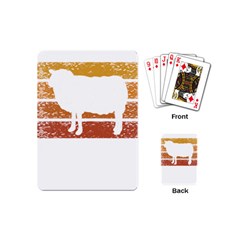 Bushcraft T- Shirt Bushcraft Wilderness Living T- Shirt Playing Cards Single Design (mini)