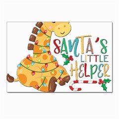 Giraffe T- Shirt Cute Giraffe T- Shirt Postcards 5  X 7  (pkg Of 10) by ZUXUMI