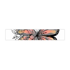 Butterflies T- Shirt Butterfly T- Shirt Premium Plush Fleece Scarf (mini) by JamesGoode