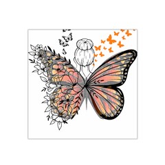 Butterflies T- Shirt Butterfly T- Shirt Satin Bandana Scarf 22  X 22  by JamesGoode