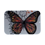 Butterflies T- Shirt Butterfly T- Shirt Open Lid Metal Box (Silver)   Front