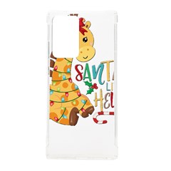 Giraffe T- Shirt Cute Giraffe T- Shirt Samsung Galaxy Note 20 Ultra Tpu Uv Case by ZUXUMI