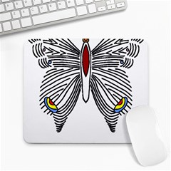 Butterfly Art T- Shirtbutterfly T- Shirt (1) Large Mousepad by JamesGoode