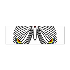 Butterfly Art T- Shirtbutterfly T- Shirt (1) Sticker Bumper (100 Pack) by JamesGoode